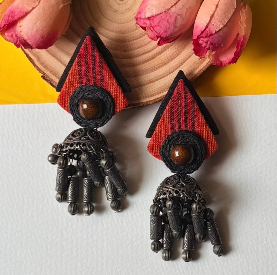 Amber Statement Earrings