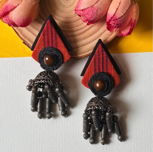 Amber Statement Earrings