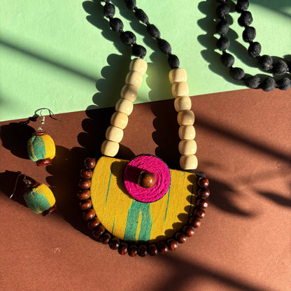 Zoya Necklace ( Yellow )